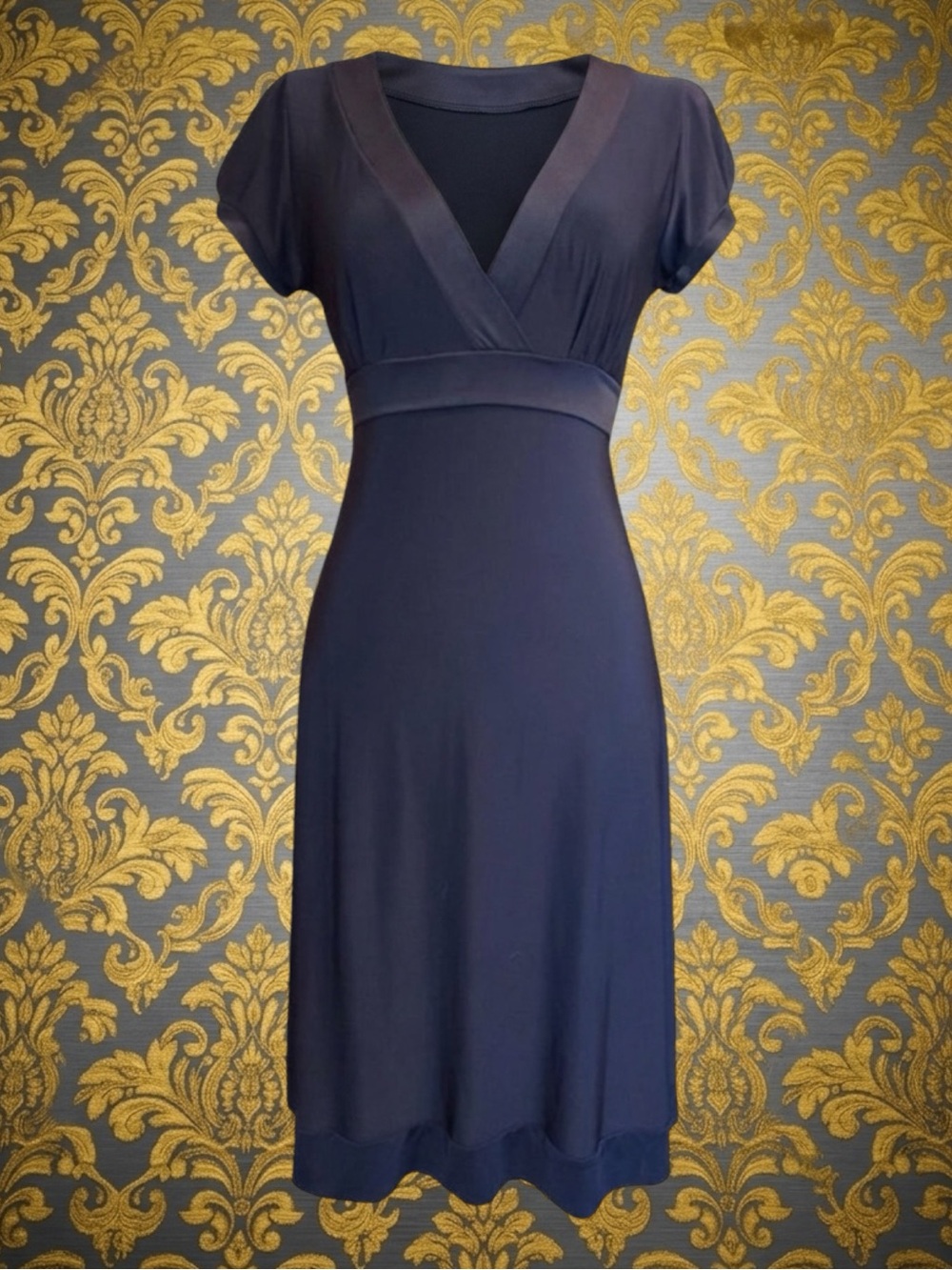 Purple Rain Y2K Retro Goth Whimsigoth Grunge Dark Academia Minimalist Dress L